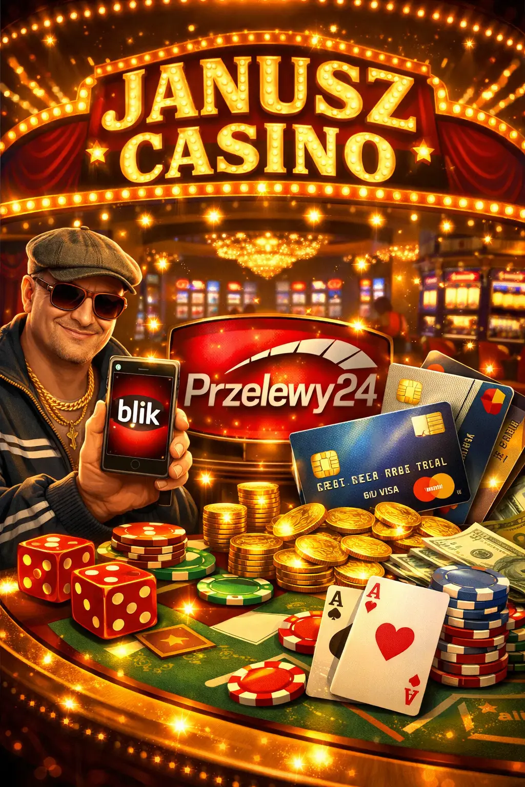 Jak dodac Janusz Casino do ekranu glownego (PWA)